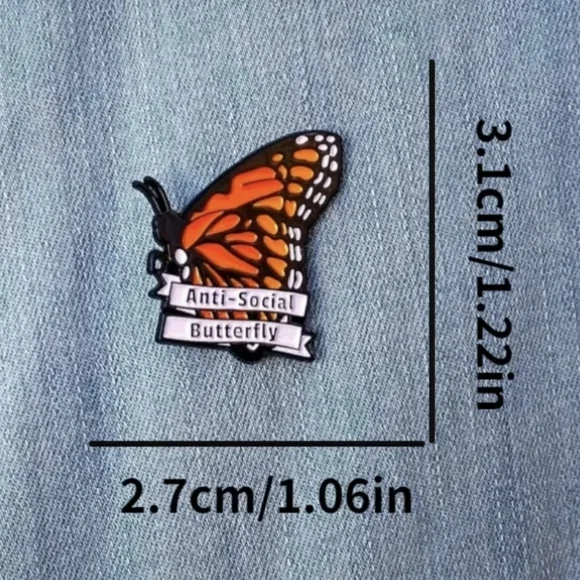 Pin An Antisocial Butterfly - Picture 2 of 3